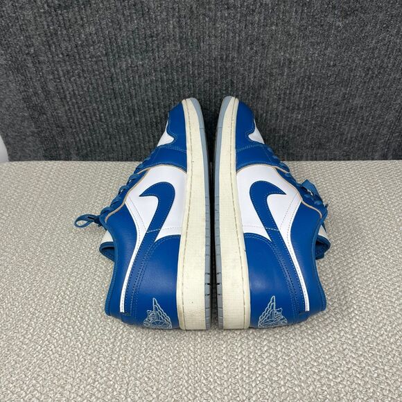 Nike Air Jordan 1 Low SE White Industrial Blue Shoes Mens 12 FN5214-141 main image 5